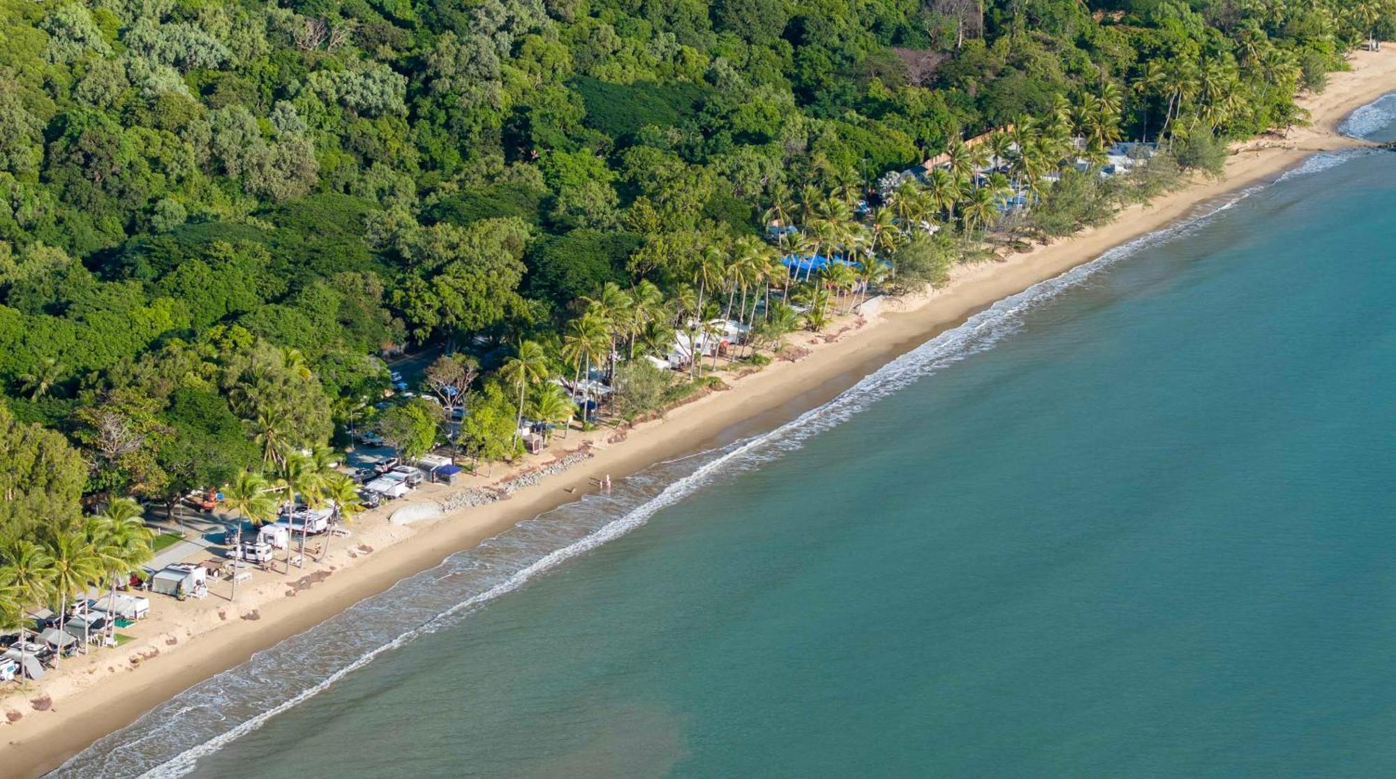 Ellis Beach Oceanfront Holiday Park Palm Cove Exteriör bild