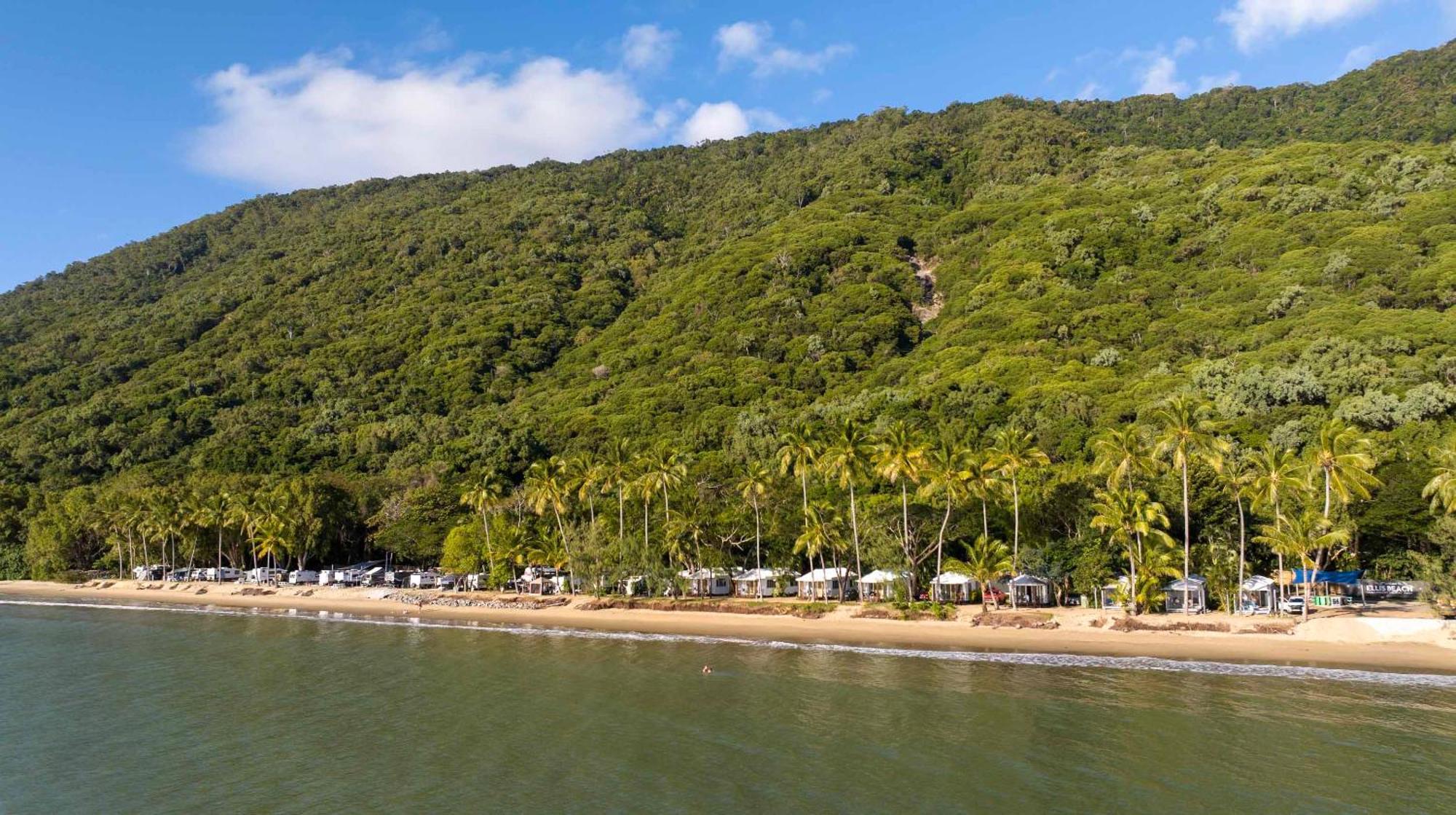 Ellis Beach Oceanfront Holiday Park Palm Cove Exteriör bild